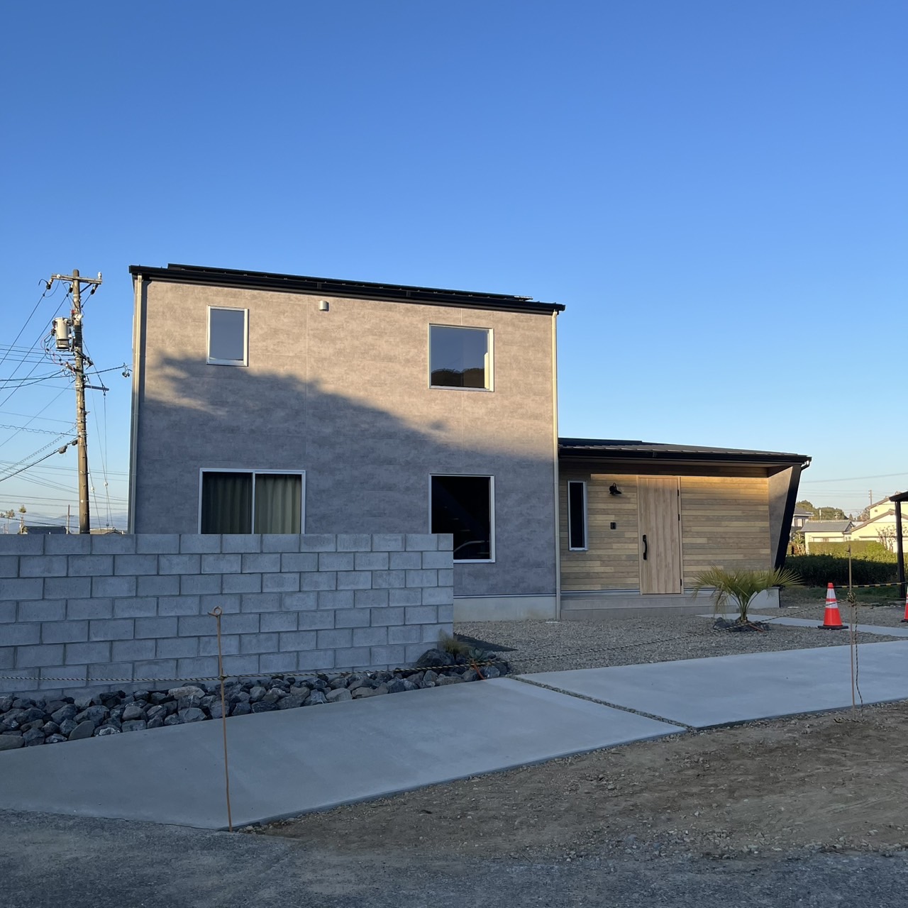simple　grayHOUSE 写真
