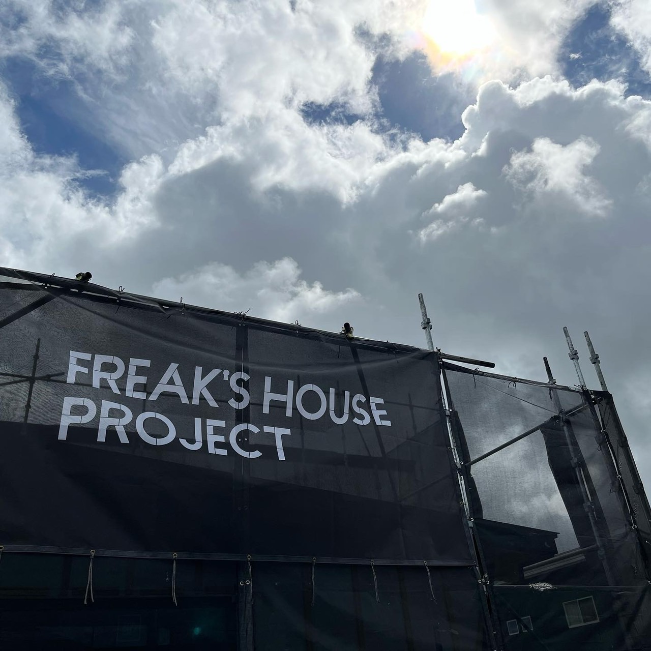 FREAK’SHOUSE　建築中！